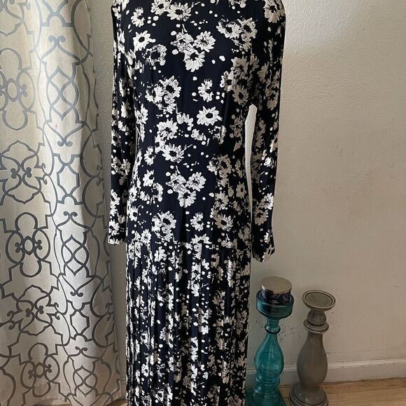 Cynthia rowley cold back maxi dress sz 10 - Picture 2 of 13